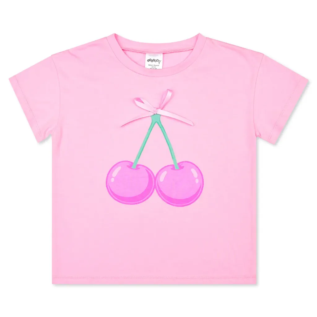 [820-4658XS] Cherry Cute T-Shirt (Youth X-Small (4-6))