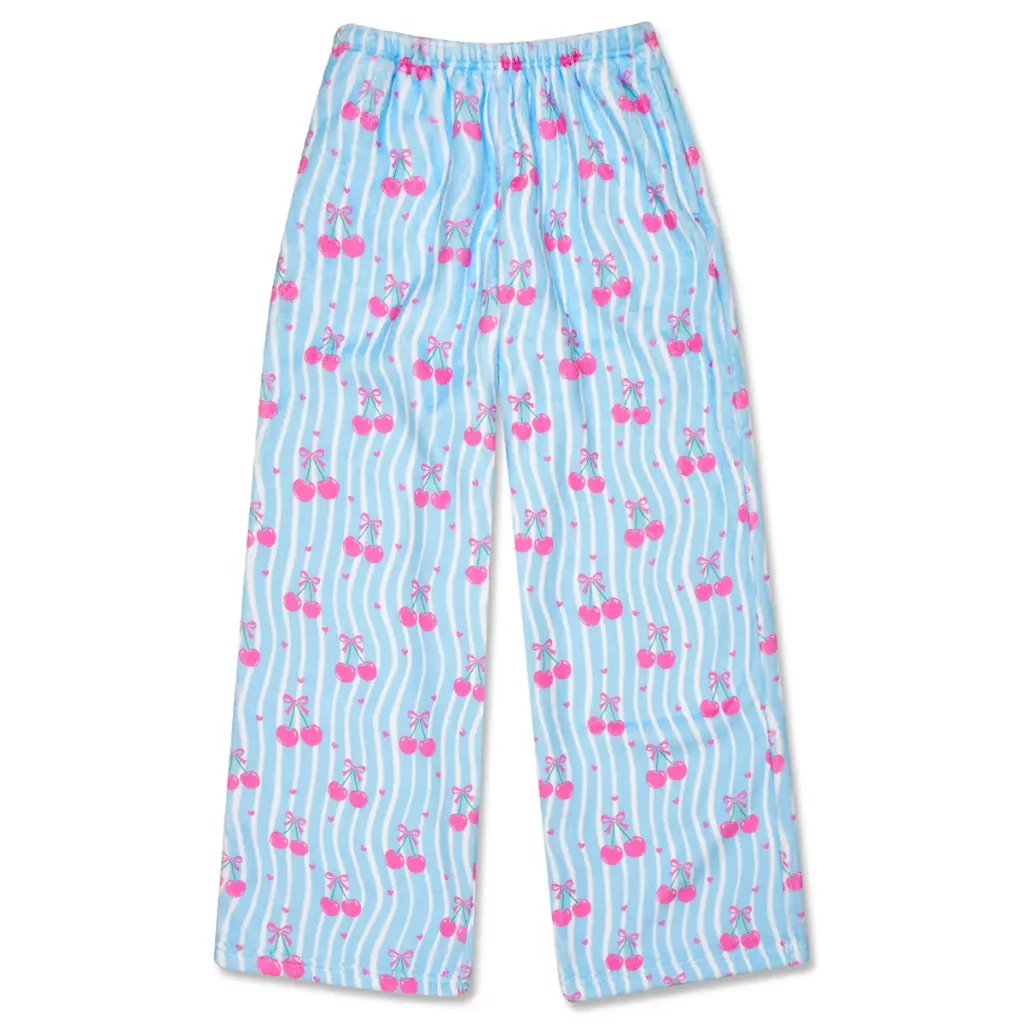 Cherry Cute Plush Pants