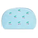 Cherry Cute Oval Cosmetic Bag