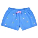 Embroidered Cherries Sweat Shorts