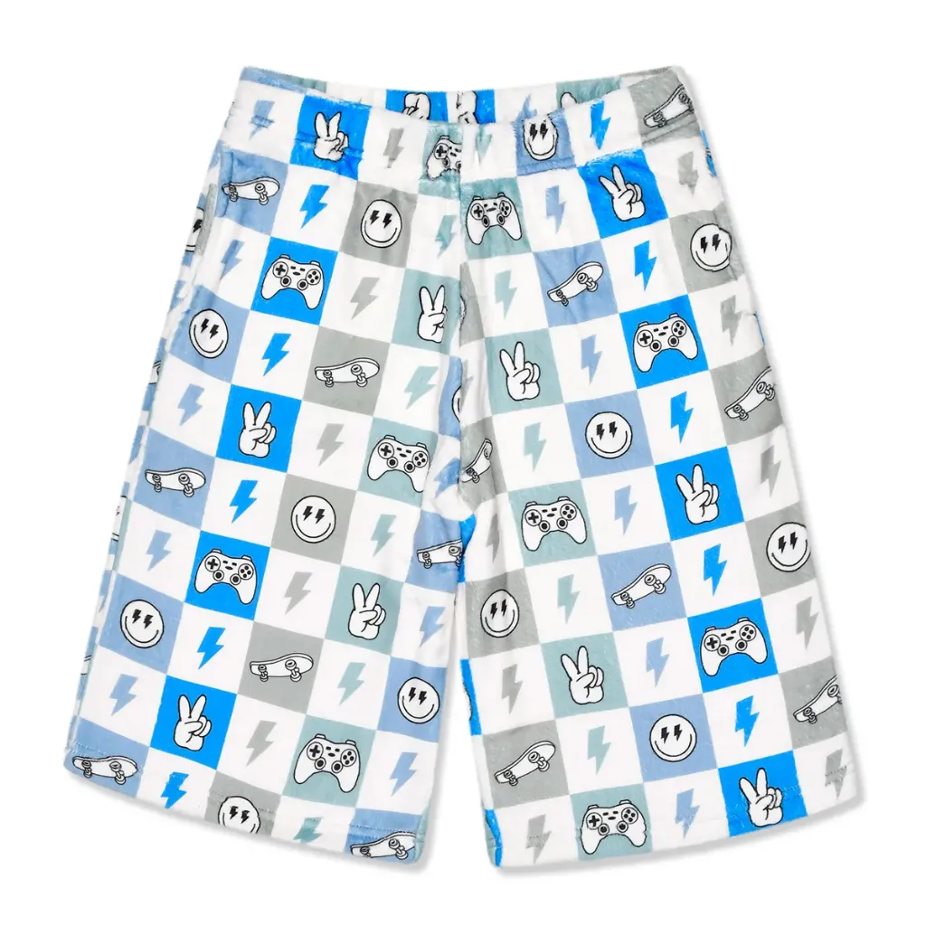 Checked Out Plush Board Shorts