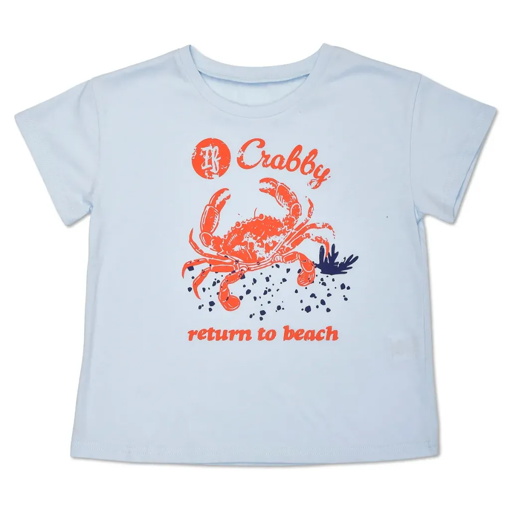 [820-4691S] Crabby T-Shirt (Youth Small (6-8))