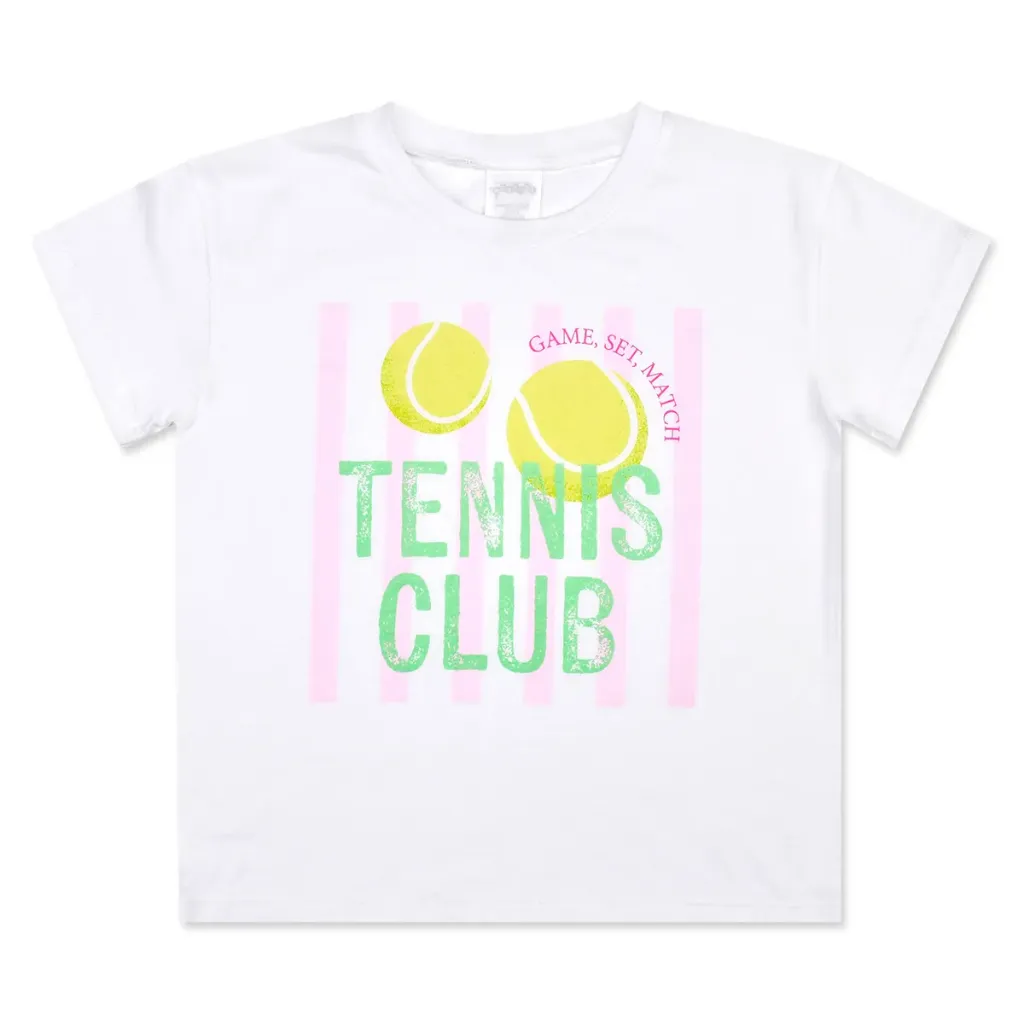 [820-4711XXS] Tennis Club T-Shirt (Youth X-XSmall (2-3))