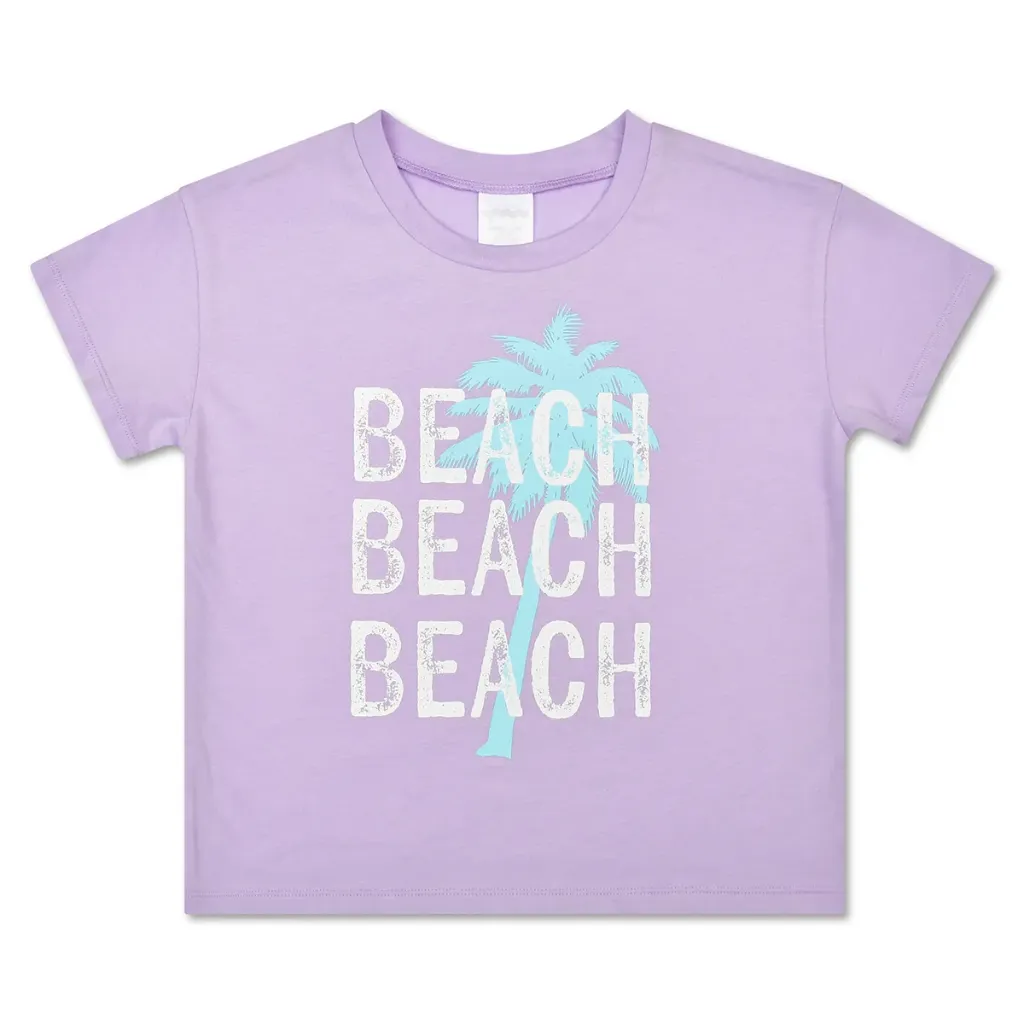 [820-4724S] Beach Beach Beach T-Shirt (Youth Small (6-8))
