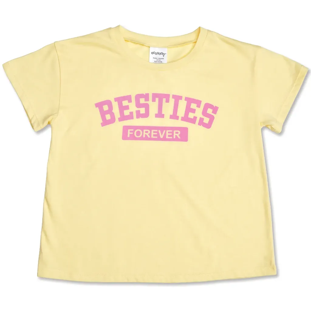 [820-4725XS] Besties Forever T-Shirt (Youth X-Small (4-6))