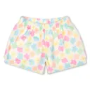 Colorful Daisies Plush Shorts