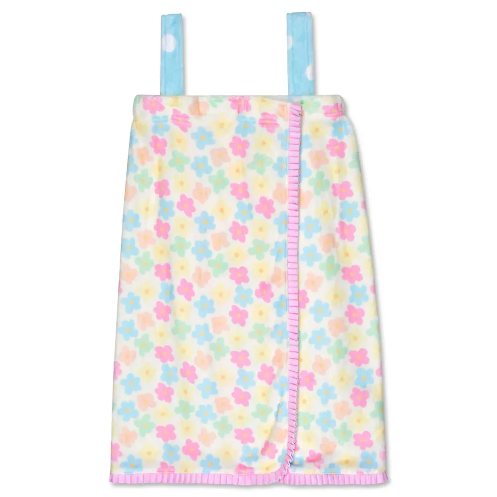 [820-4778XS-S] Colorful Daisies Spa Wrap (Youth X-Small/Small (4-8))