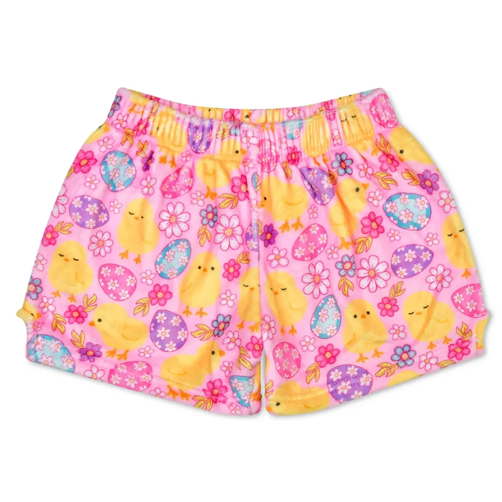 Easter Chicks Plush Shorts