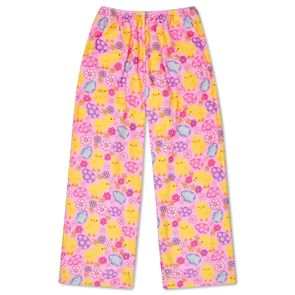 Easter Chicks Plush Pants