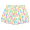 Colorful Daisies Butterfly Shorts
