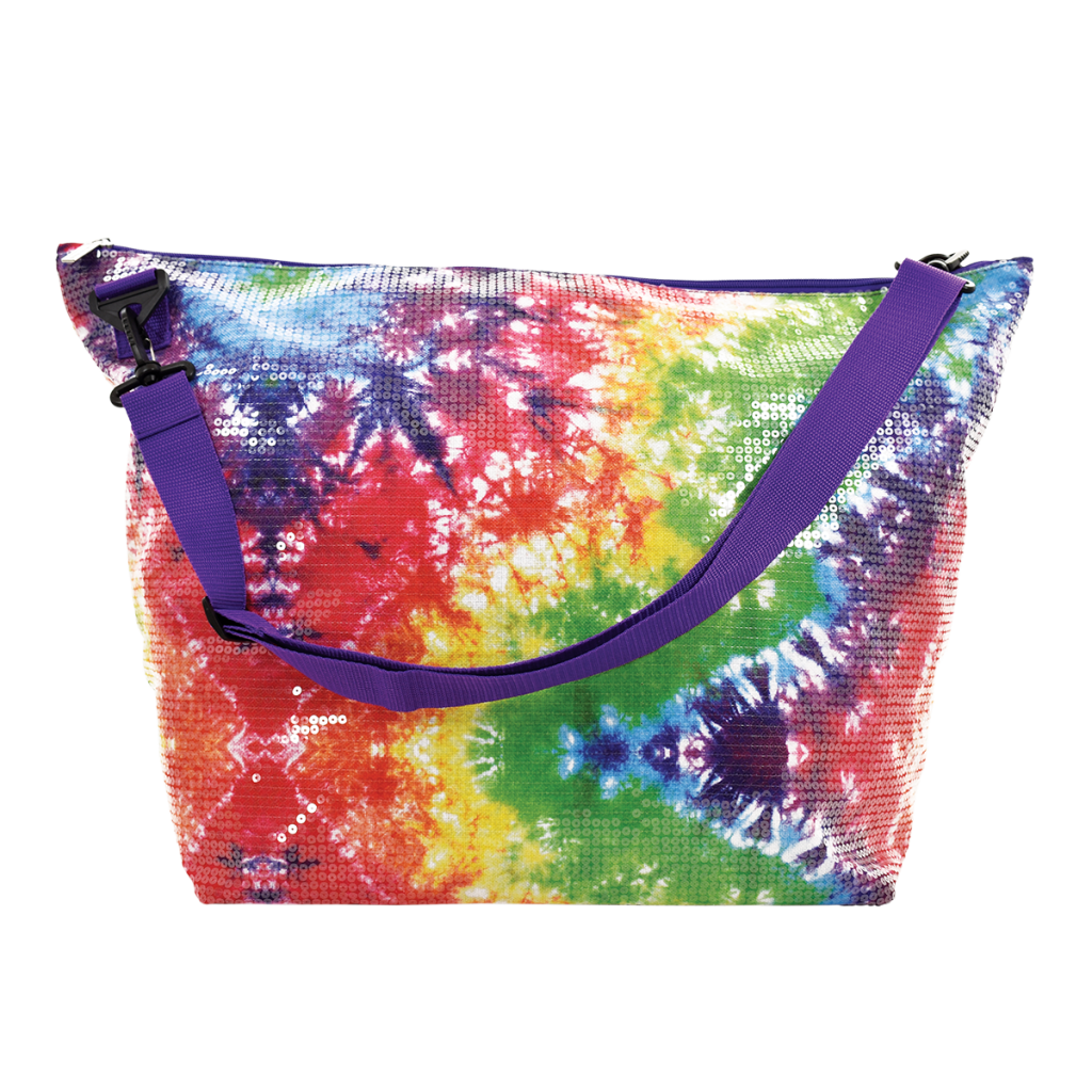 Sequin Tie Dye Weekender Bag