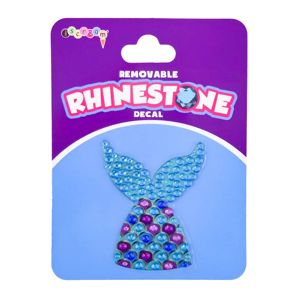 Mermaid Rhinestone Decals Small