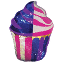 Cupcake Reversible Sequin Plush