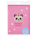Panda Removable Rhinestone Decal Greeting Card
