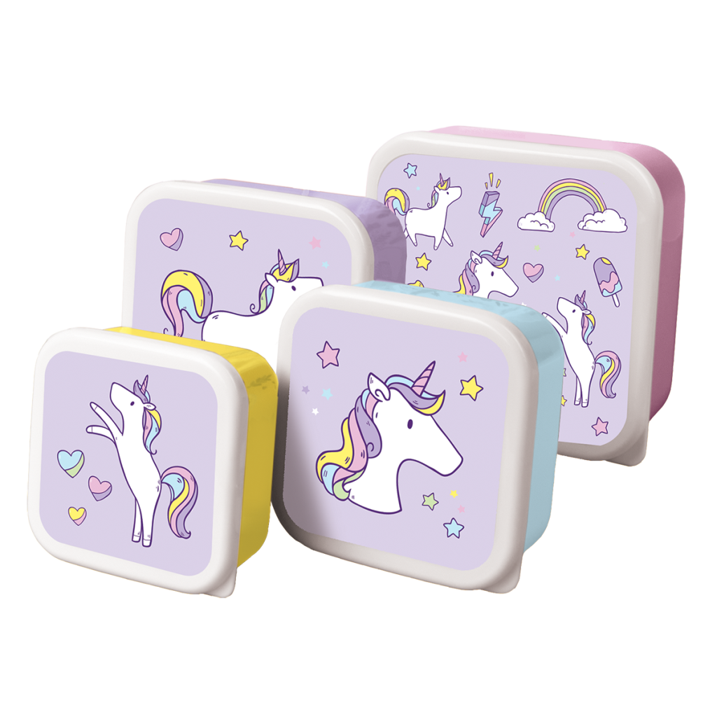 Unicorn Wishes Lunch Box Set