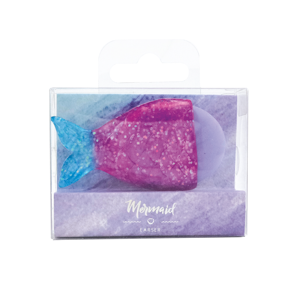 [755-048] Mermaid Glitter 3D Eraser