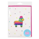 Piñata Removable Rhinestone Decal Greeting Card