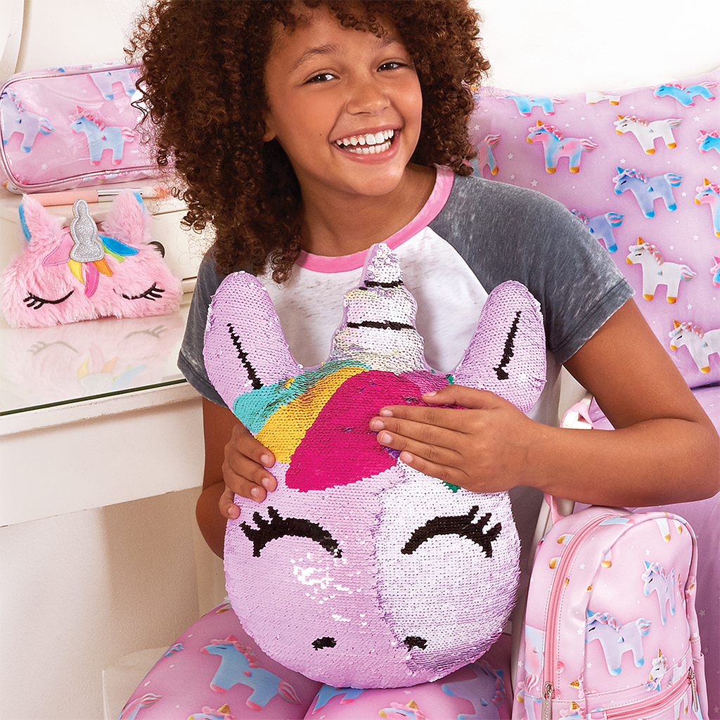 Unicorn Reversible Sequin Plush