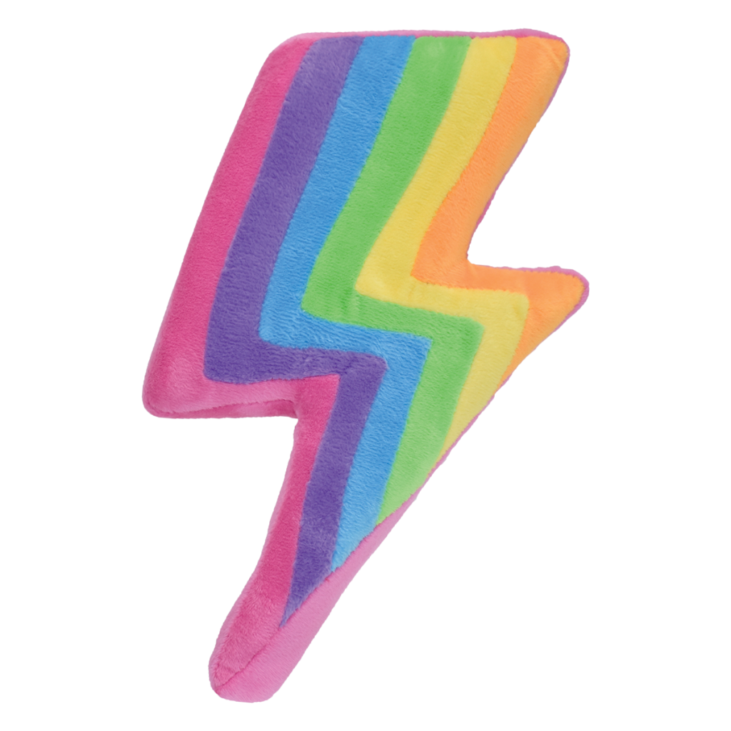 Rainbow Lightning Slow Rise Pillow