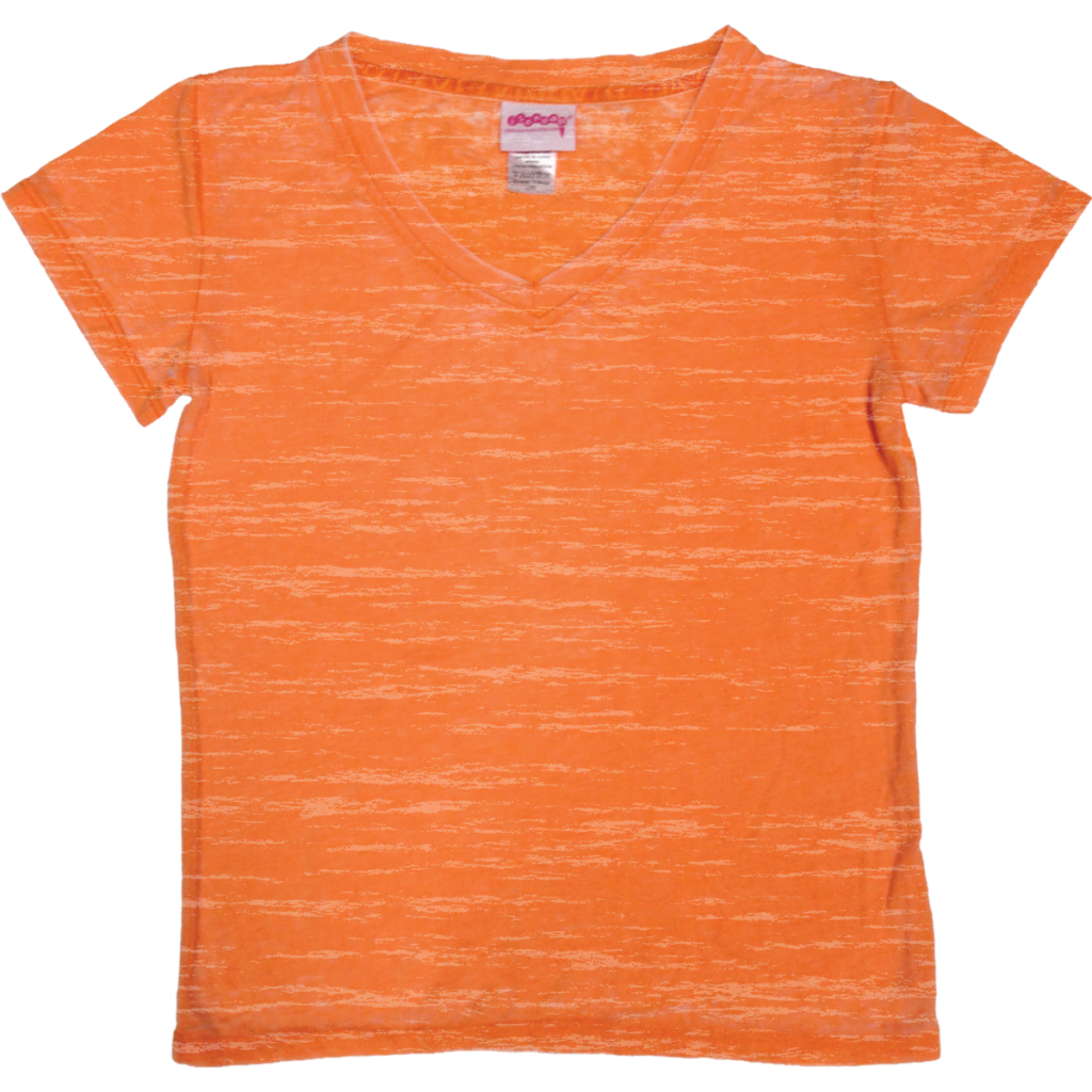 Burnout Orange T-Shirt