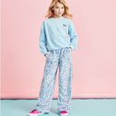 Pastel Leopard Plush Pants
