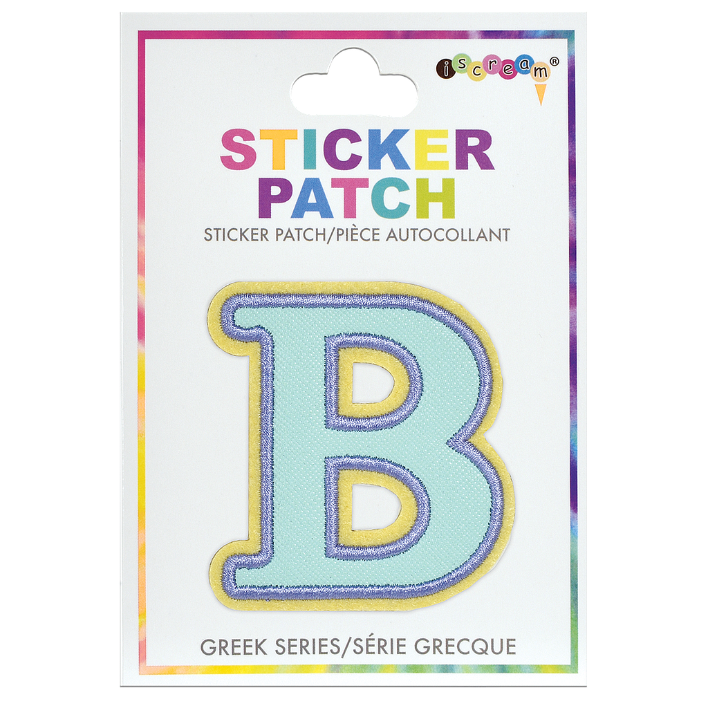 [700-338] Beta Greek Letter Sticker Patch