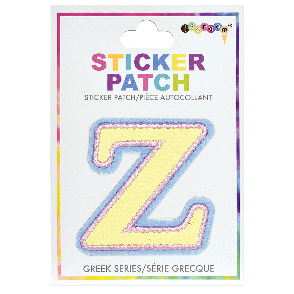 [700-342] Zeta Greek Letter Sticker Patch