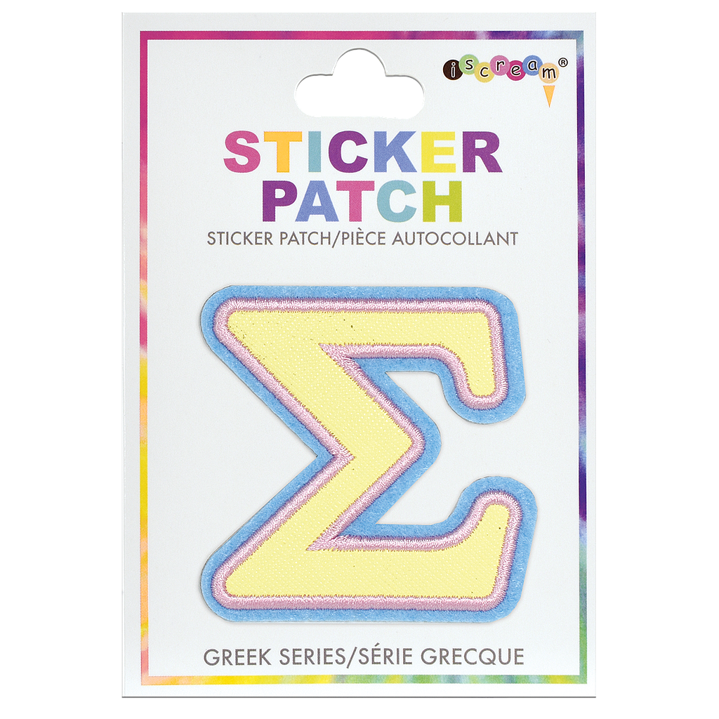 [700-354] Sigma Greek Letter Sticker Patch