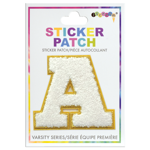 [700-385A] A Initial Varsity Sticker Patch