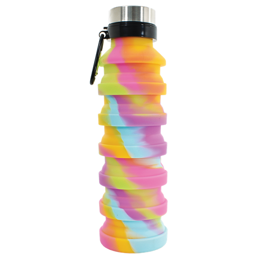[870-135] Tie Dye Collapsible Water Bottle