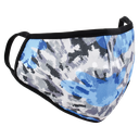 Blue Tie Dye Face Mask