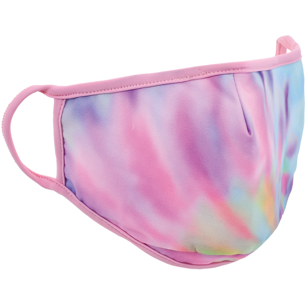 Pastel Tie Dye Face Mask