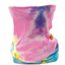 Pastel Tie Dye Gator Face Mask