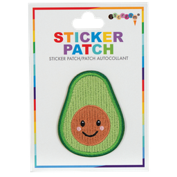 [700-412] Avocado Embroidered Sticker Patch