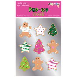 [700-432] Holiday Cookies Pop-Up Stickers