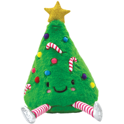 [780-1652] Christmas Tree Furry Plush