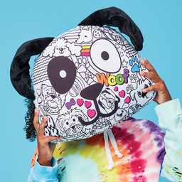 [780-1812] Dog Color Me Pillow