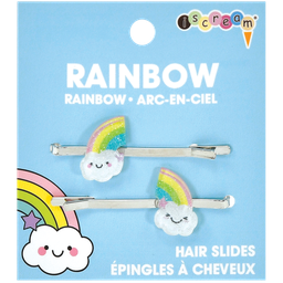 [880-166] Rainbow Hair Slides