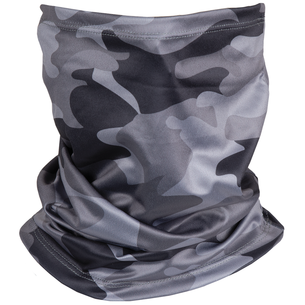 Black Camo Gaiter Face Mask