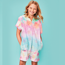 Cotton Candy Plush Romper