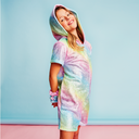 Shimmering Rainbow Plush Romper