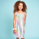 Shimmering Rainbow Plush Spa Wrap