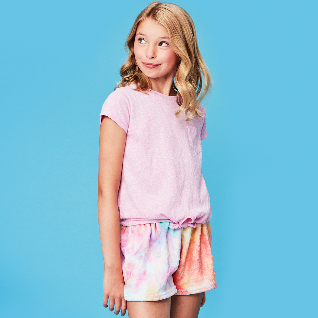 Cotton Candy Plush Shorts