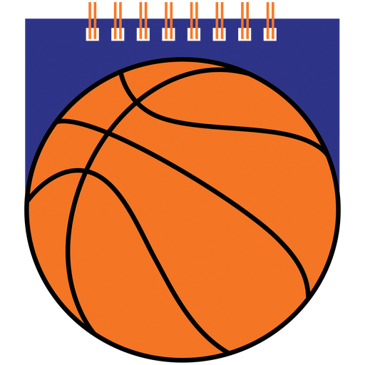 [724-922] Basketball Mini Notebook