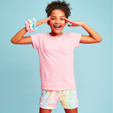 Swirl Tie Dye Plush Shorts