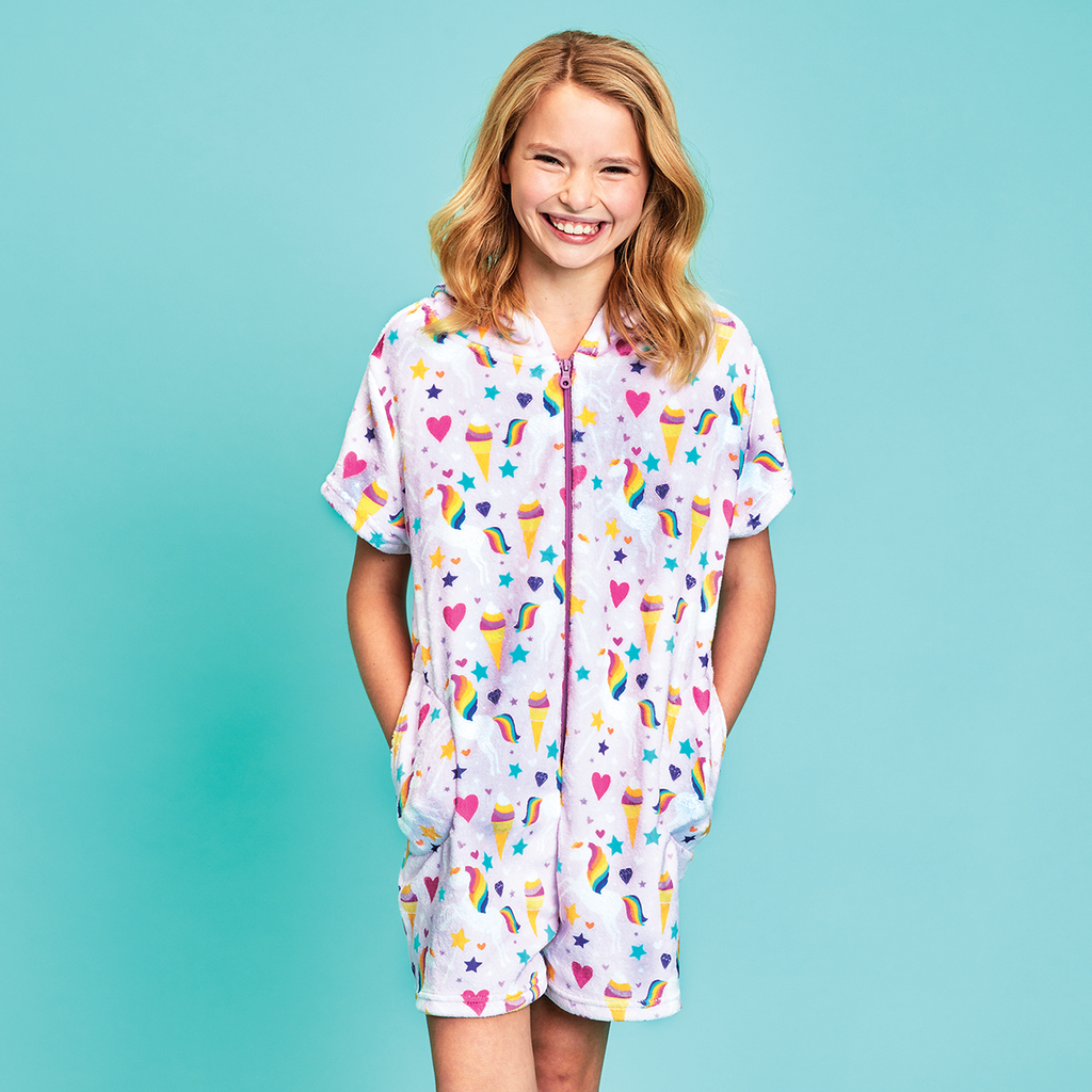 Magical Unicorn Plush Romper