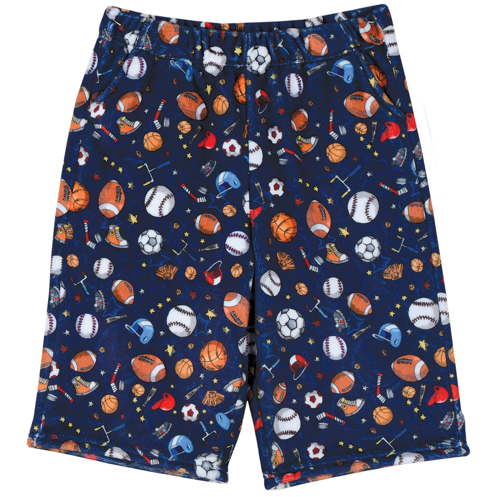 Sports Time Plush Shorts