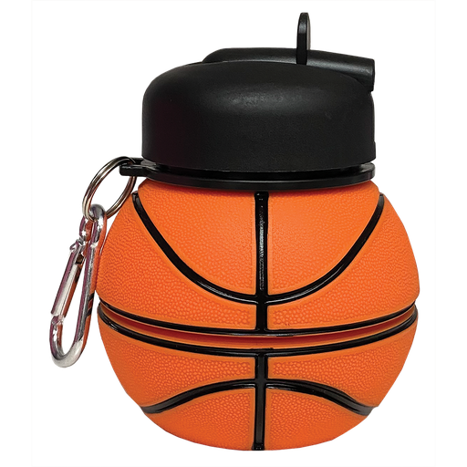 [870-163] Basketball Collapsible Water Bottle