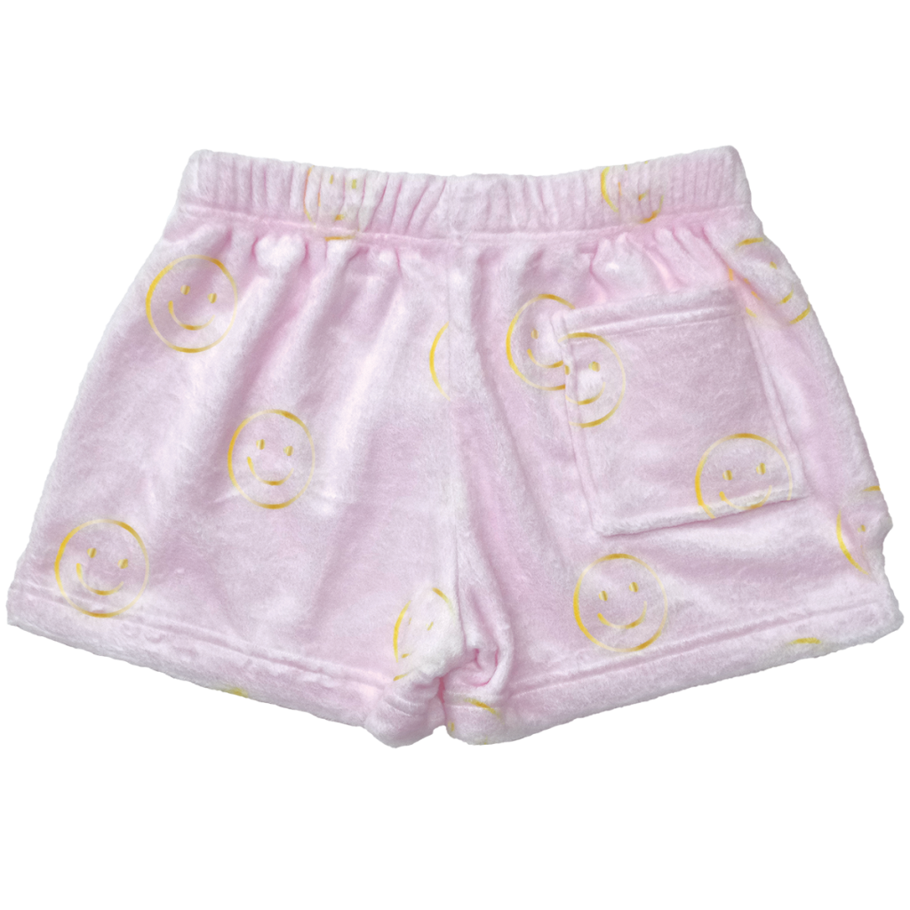 Golden Smile Plush Shorts