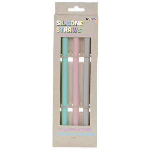 [870-176] Silicone Straw Set